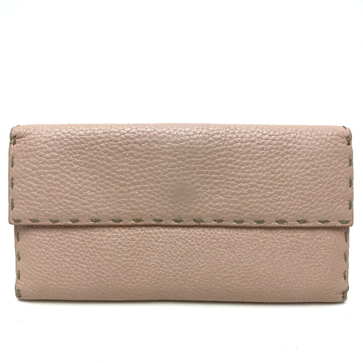 楽天市場】FENDI フェンディ 8M0144 セレリア ローマンレザー 2つ折りW 