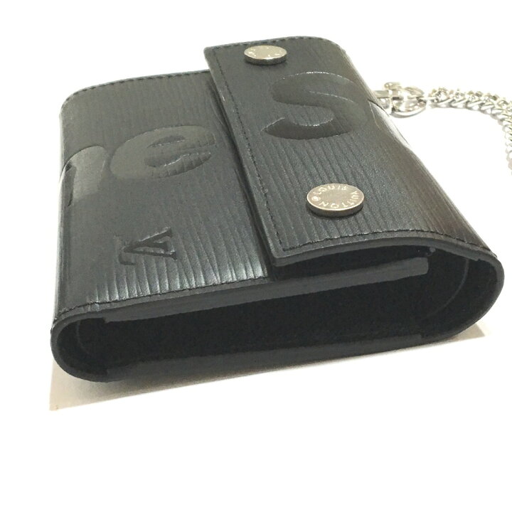  Louis Vuitton M67711 Chain Wallet Epi Supreme