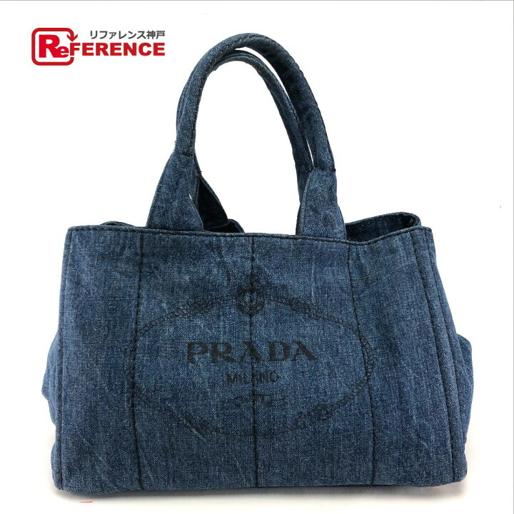 楽天市場】PRADA プラダ B1877B カナパ DENIM(デニム) カバン スモール  