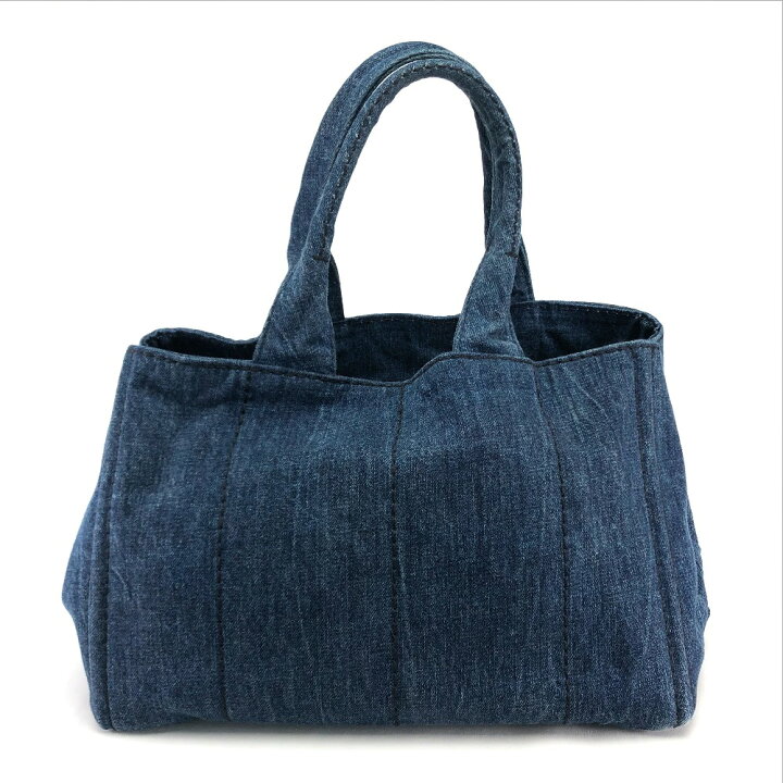 楽天市場】PRADA プラダ B1877B カナパ DENIM(デニム) カバン スモール  