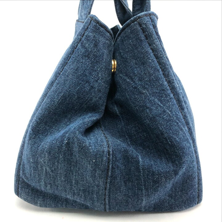 楽天市場】PRADA プラダ B1877B カナパ DENIM(デニム) カバン スモール 