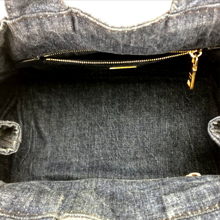 楽天市場】PRADA プラダ B1877B カナパ DENIM(デニム) カバン スモール 
