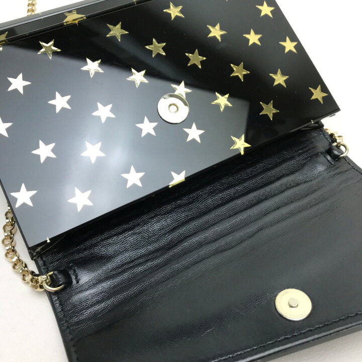 楽天市場】JIMMY CHOO ジミーチュウ スター 星柄 ミニバッグ クラッチ
