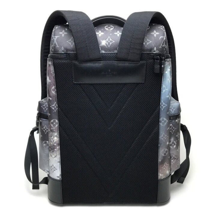 Louis Vuitton Alpha Backpack Monogram Galaxy Black Multicolor in