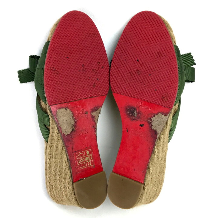 楽天市場】Christian Louboutin クリスチャンルブタン リボン ミュール 