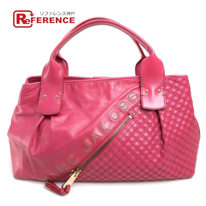 楽天市場】MARC JACOBS マークジェイコブス ロゴ キルティング カバン  