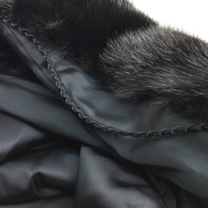 楽天市場】SAGA サガ ハーフコート 毛皮 サガミンク 逆毛 ファーコート  