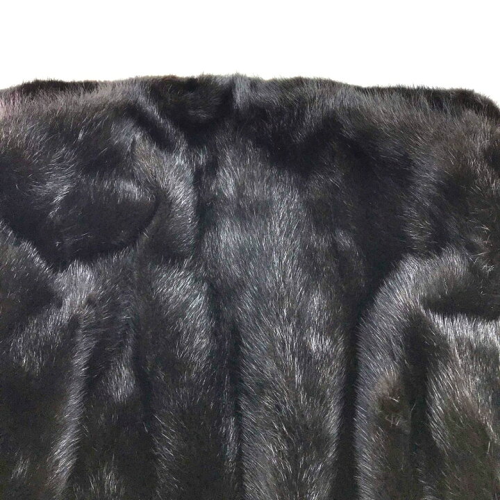 楽天市場】SAGA サガ ハーフコート 毛皮 サガミンク 逆毛 ファーコート  