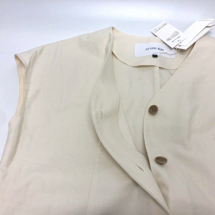 楽天市場】LE CIEL BLEU ルシェルブルー 21A65313 Neppy Cotton Gilet  
