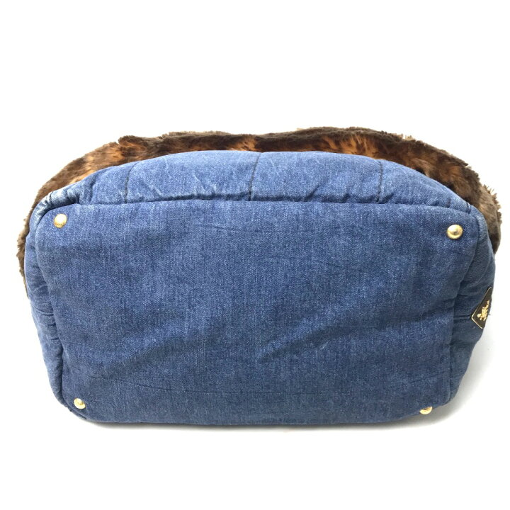 楽天市場】PRADA プラダ BN2182 ファー付きバッグ カナパ カバン  