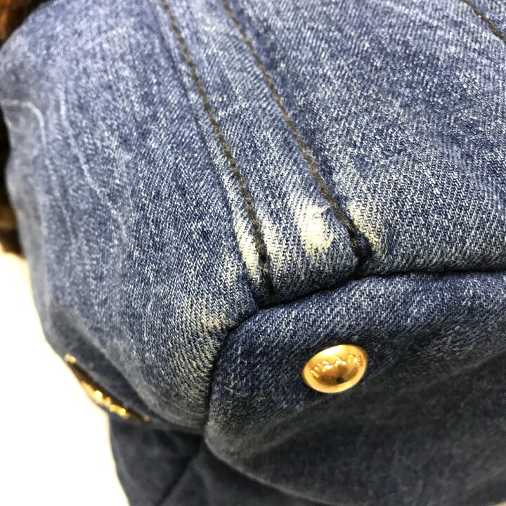 楽天市場】PRADA プラダ BN2182 ファー付きバッグ カナパ カバン  