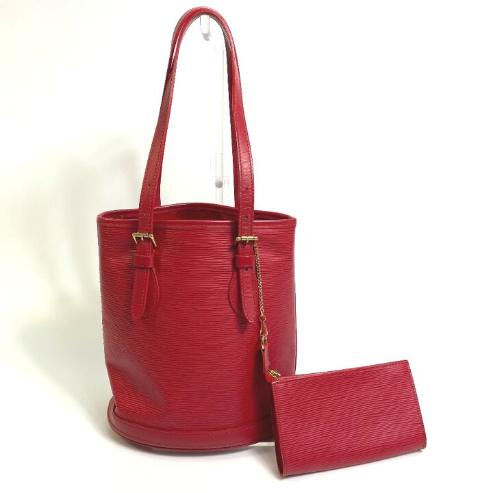 楽天市場】LOUIS VUITTON ルイヴィトン M5899E エピ プチ バケットPM 