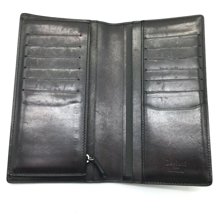 楽天市場】Berluti ベルルッティ カリグラフィー エベネ 長財布 革小物  