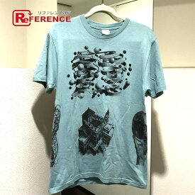 Supreme シュプリーム ボックスロゴ コラージュ Supreme×M.C. Escher Collage Tee 半袖Tシャツ コットン メンズ ブルー ブルー系 【中古】