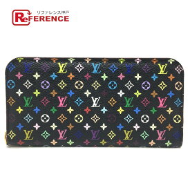 LOUIS VUITTON ルイヴィトン M60271 モノグラムマルチカラー ポルトフォイユ アンソリット ロングウォレット 長財布 モノグラムマルチカラーキャンバス レディース ノワール ブラック×マルチカラー 【中古】