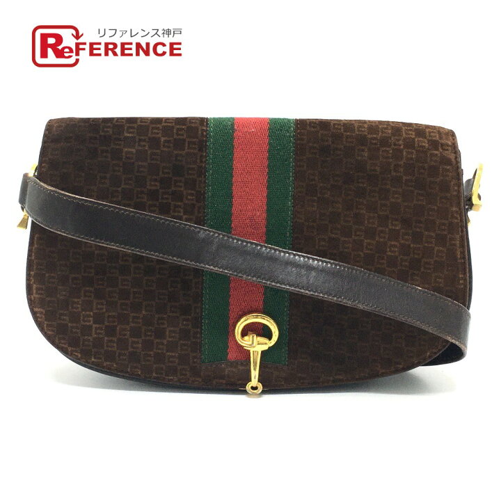 楽天市場】GUCCI グッチ ロゴ シェリーライン ヴィンテージ ショルダー  