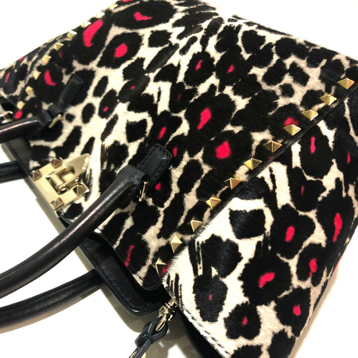 楽天市場】VALENTINO ヴァレンティノ レオパード ロックスタッズ