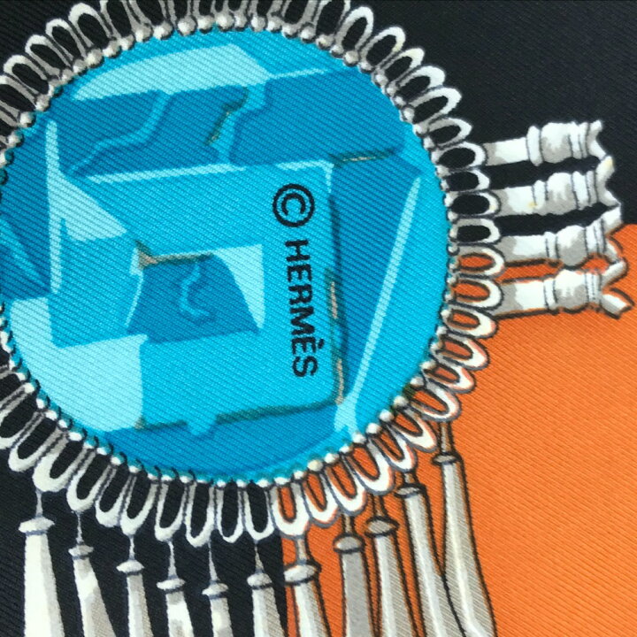 楽天市場】HERMES エルメス カレ90 大仏 仏像 カーニバル スカーフ 