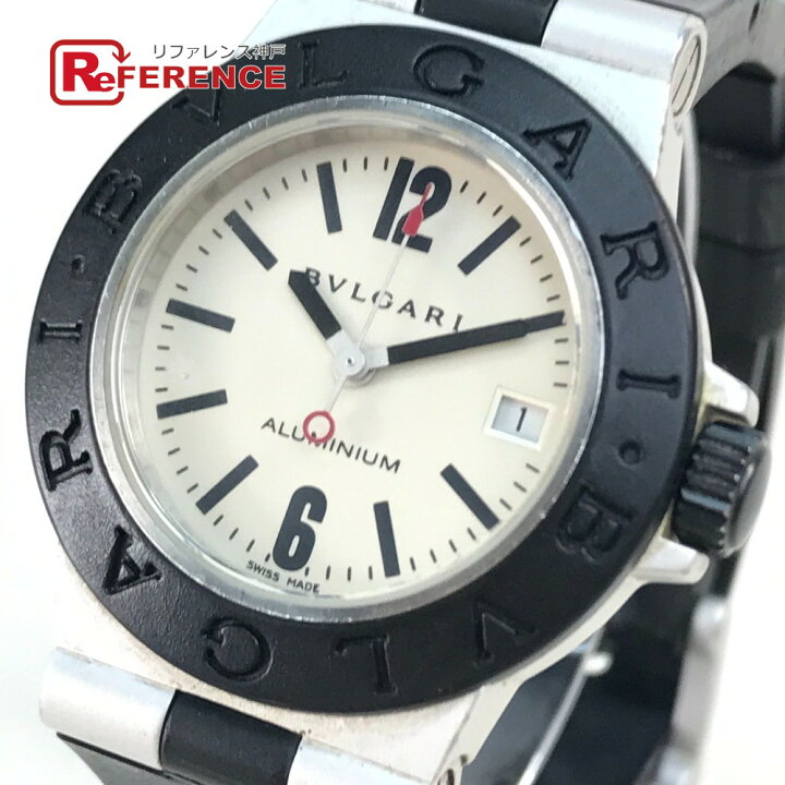 楽天市場】BVLGARI ブルガリ AL29A アルミニウム デイト 腕時計 