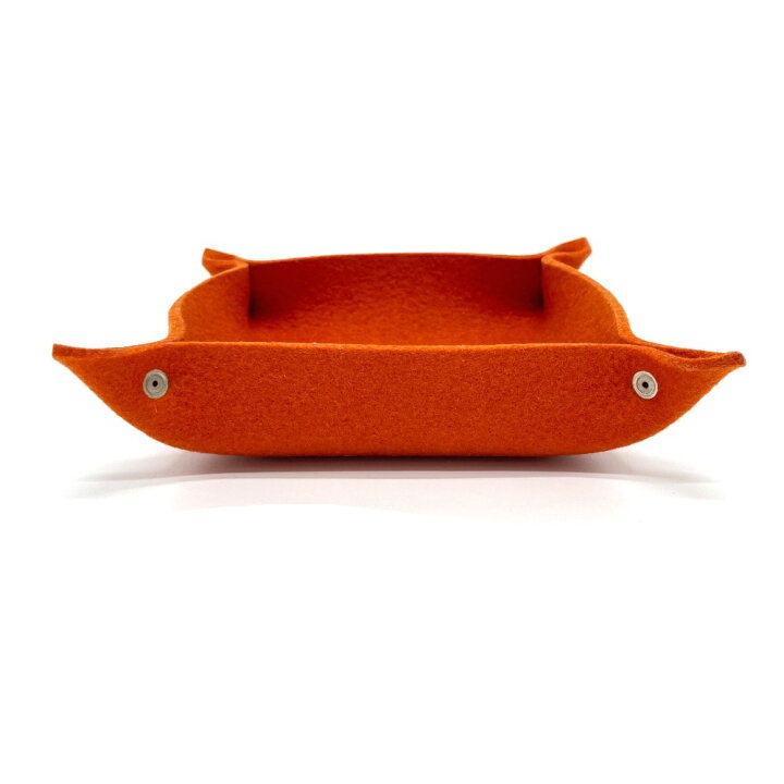 楽天市場】HERMES エルメス フェルト ヴィドポッシュ トレー 小物入れ  