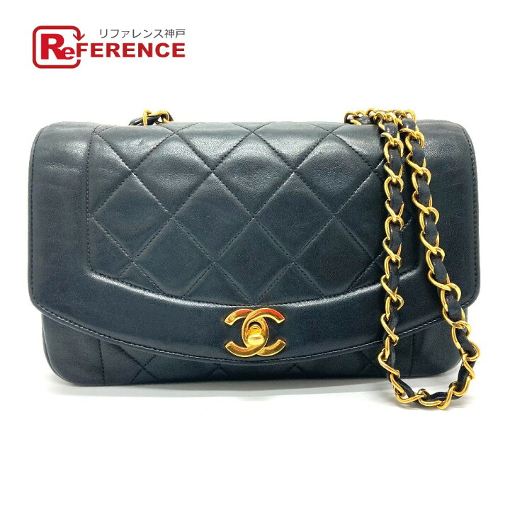 楽天市場】CHANEL シャネル ダイアナ シングルフラップ マトラッセ 