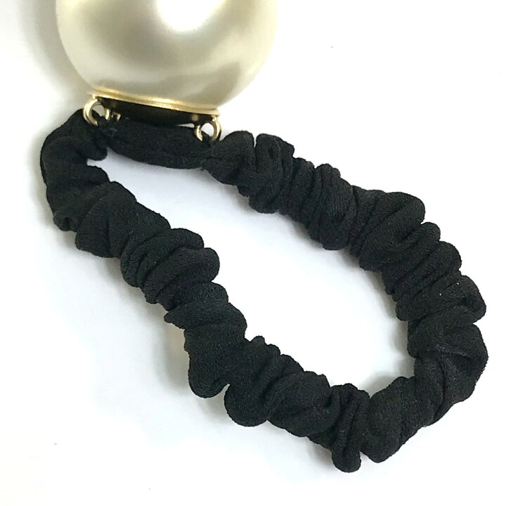 楽天市場】CHANEL シャネル A63896 CC ココマーク フェイクパール ヘア 