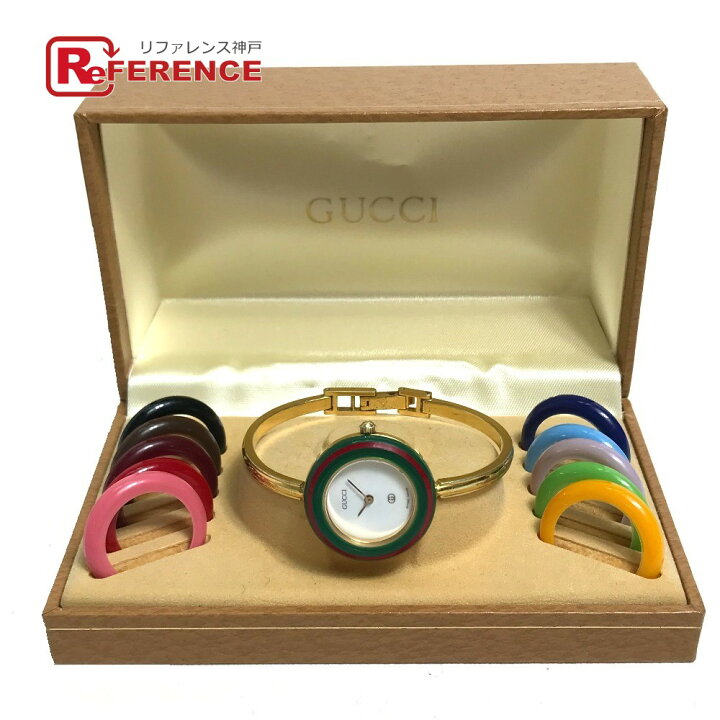 楽天市場】GUCCI グッチ 1100L アクセサリー チェンジベゼル 12色  