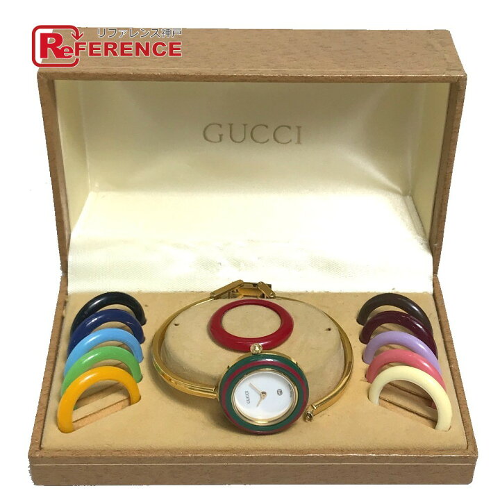 楽天市場】GUCCI グッチ 1100-L アクセサリー チェンジベゼル 11色 