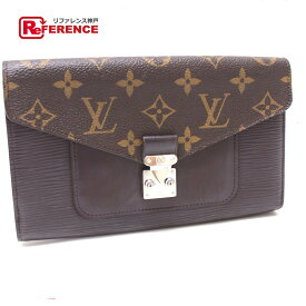 LOUIS VUITTON ルイヴィトン M60429 モノグラム エピ ポルトフォイユ・マリーローズ 長財布 モノグラムキャンバス /エピレザー レディース ケッチュ ブラウン 【中古】