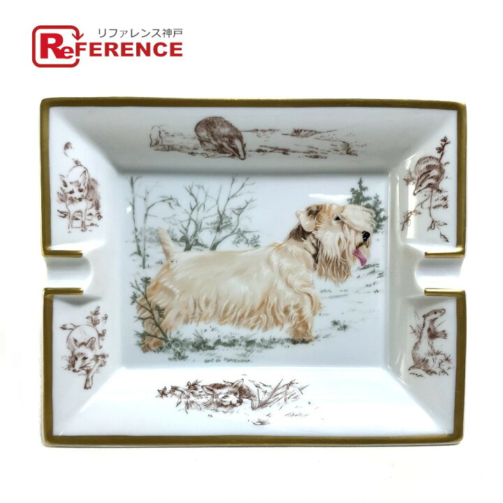 楽天市場】HERMES エルメス 小物入れ 小物置き 犬 ドッグ アッシュ 
