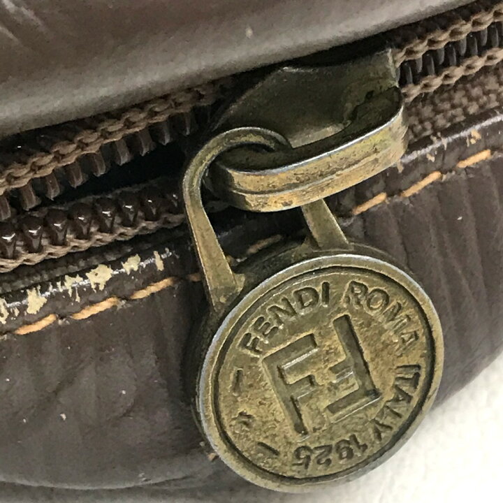 楽天市場】FENDI フェンディ ヴィンテージ ズッカ FF柄 ロゴスタンプ 