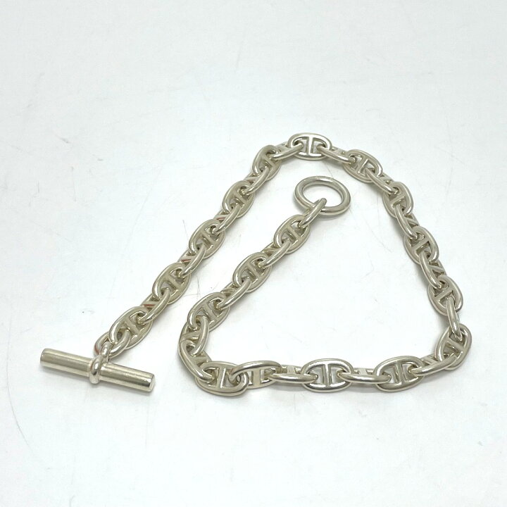 楽天市場】HERMES エルメス シェーヌダンクルMM 36コマ ネックレス 