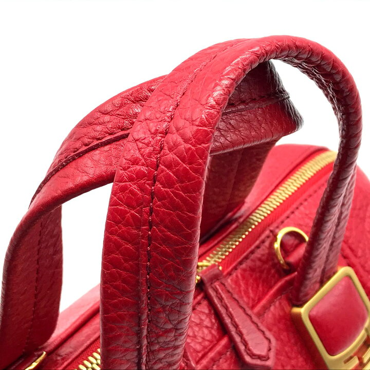 楽天市場】FENDI フェンディ 8BL114 ミニボストンバッグ カメレオン  