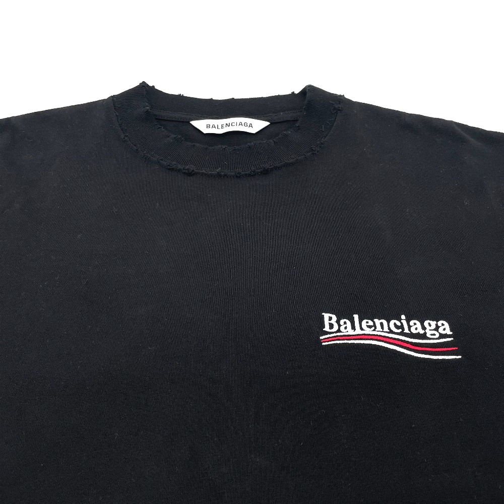 楽天市場】BALENCIAGA バレンシアガ 671398 キャンペーンロゴ Tシャツ