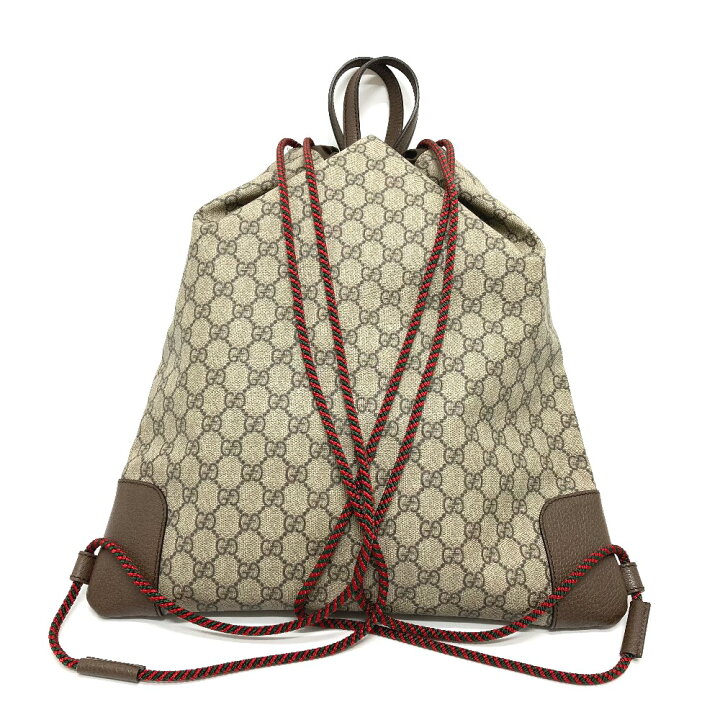 楽天市場】GUCCI グッチ 473872 GGスプリーム クーリエ ドロー 