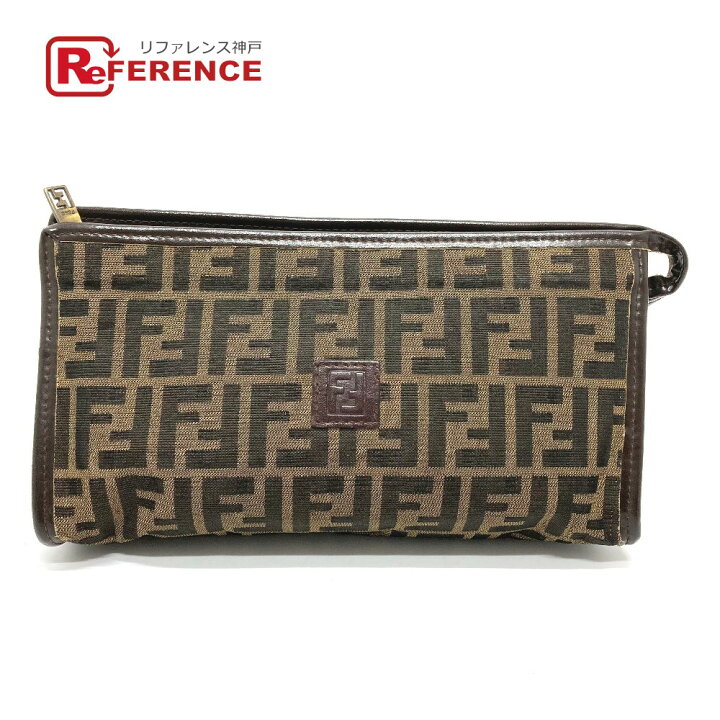 楽天市場】FENDI フェンディ ズッカ FF ヴィンテージ セカンドバッグ  