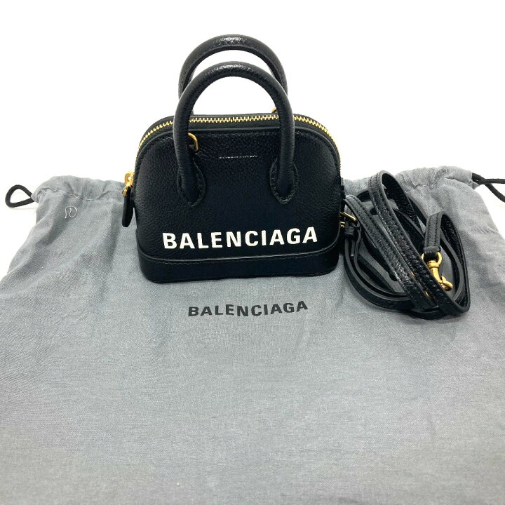 楽天市場】BALENCIAGA バレンシアガ 639756 ロゴ ヴィルトップ 2WAY 