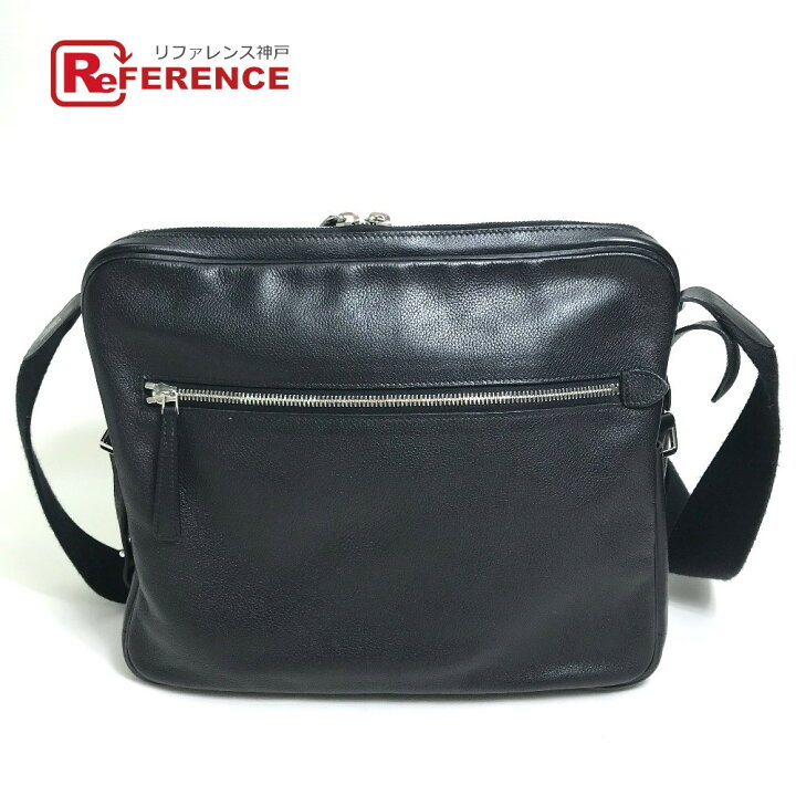 楽天市場 Hermes エルメス サックエブド リポーター ボディバッグ ショルダーバッグ メンズ ブラック 中古 ブランドショップ リファレンス