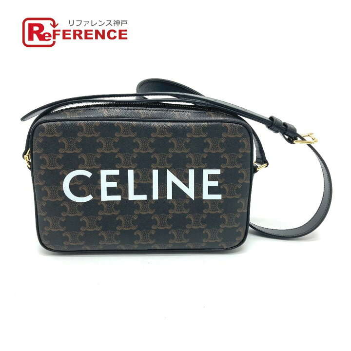楽天市場】CELINE セリーヌ 194502CIM トリオンフ ロゴ ミディアム 