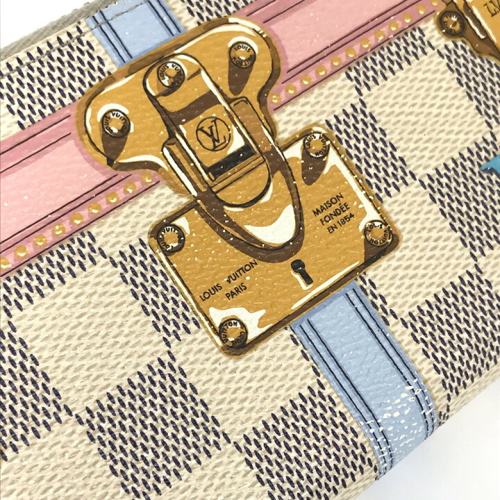 楽天市場】LOUIS VUITTON ルイヴィトン N60109 ダミエ アズ―ル サマー 