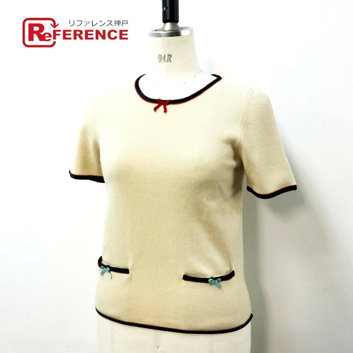楽天市場】GUCCI グッチ 501400 リボン カットソー 半袖Tシャツ 