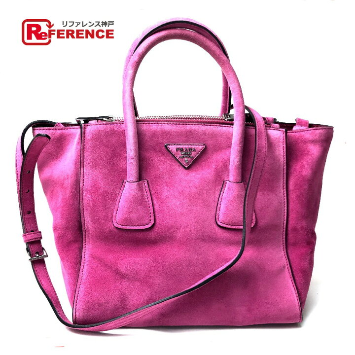 楽天市場】PRADA プラダ BN2625 SCAMOSCIATO（スエード） カバン 2WAY  