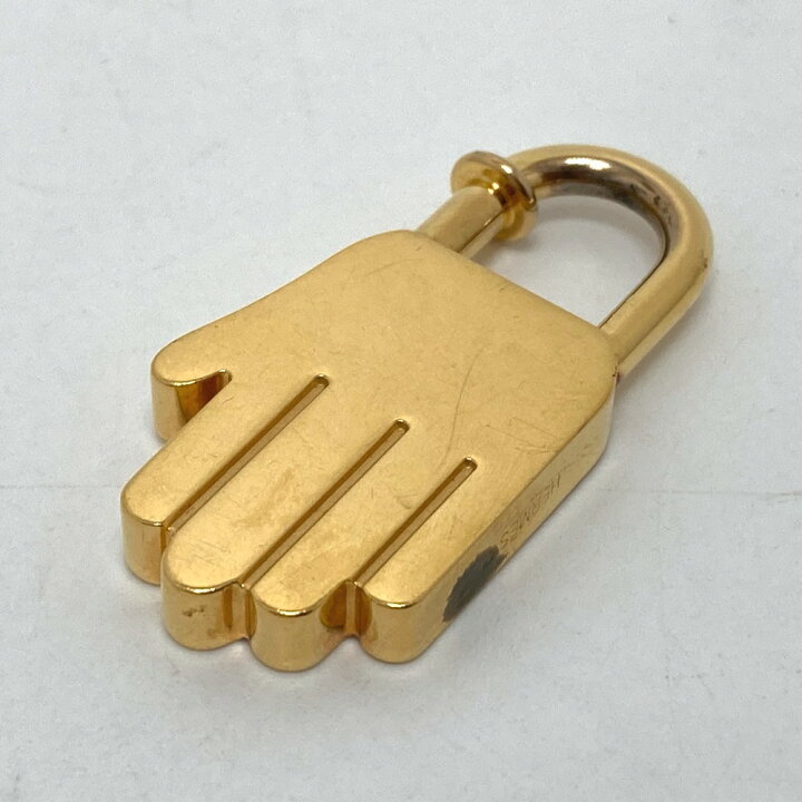 楽天市場】HERMES エルメス 2002年限定 ハンドモチーフ カデナ メタル  