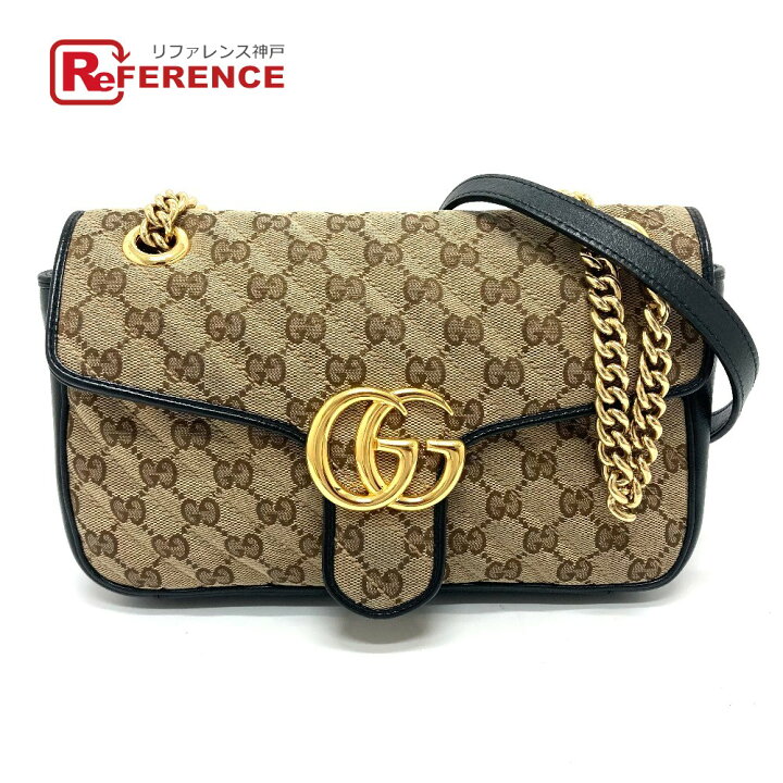 楽天市場】GUCCI グッチ 443497 GGマーモント スモール チェーン 