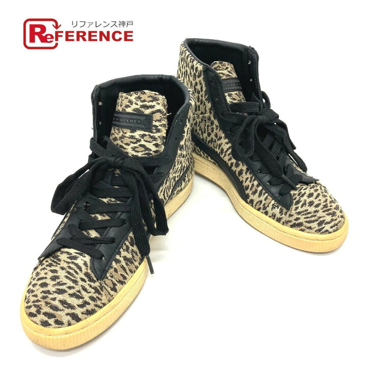 楽天市場】PUMA プーマ HOUSE OF HACKNEY コラボ ヒョウ柄 ハイカット 