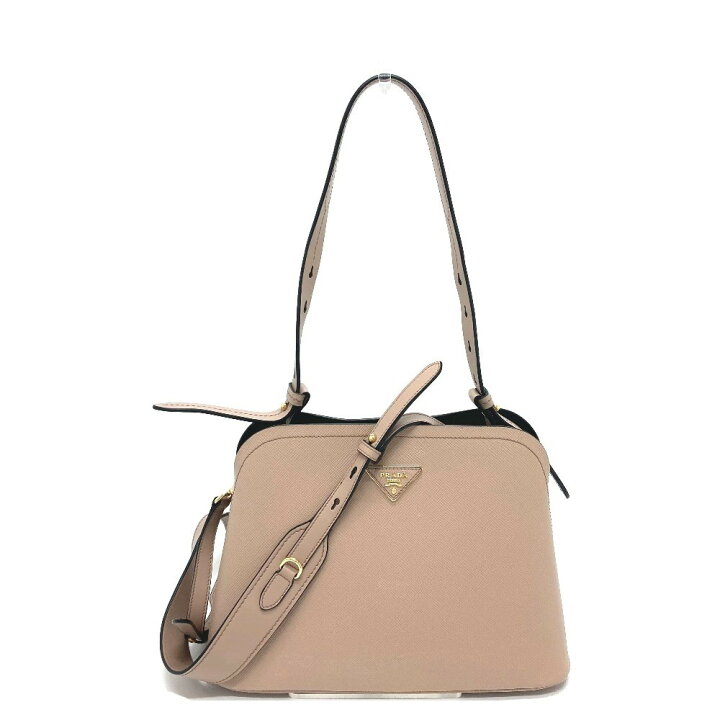 楽天市場】PRADA プラダ 1BA251 ロゴプレート マチネ ミディアム 