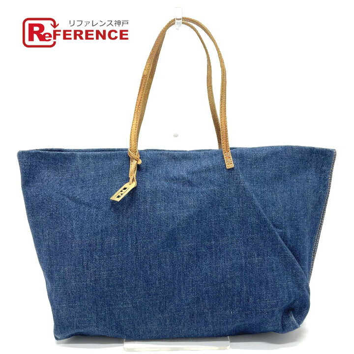 楽天市場】FENDI フェンディ 8BH076 デニム ハンドバッグ ファッション 