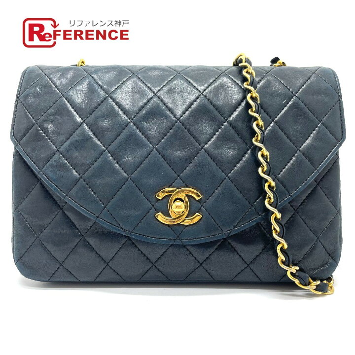 楽天市場】CHANEL シャネル CCココマーク ハーフムーンフラップ 