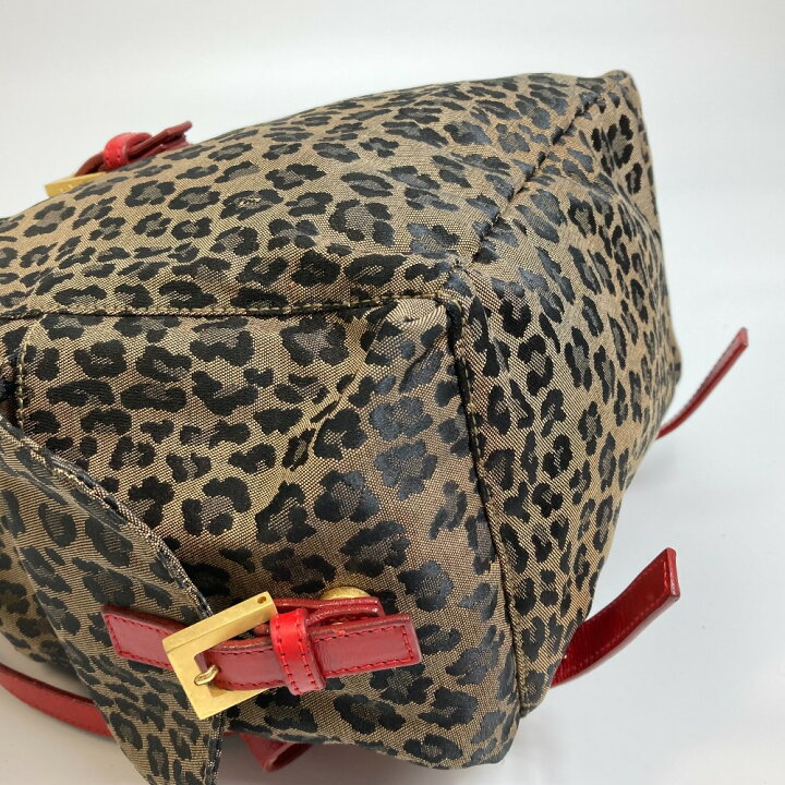 楽天市場】FENDI フェンディ レオパード柄 バックパック リュック 