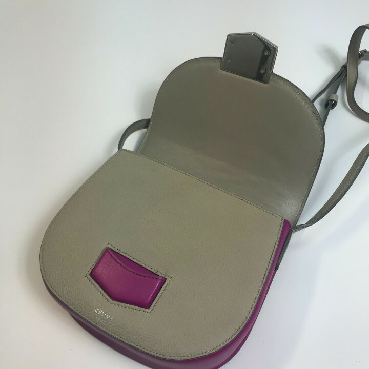 楽天市場】CELINE セリーヌ バイカラー トロッター スモール 斜め掛け  